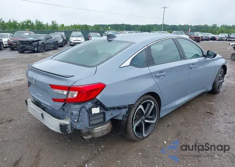 2021 Honda Accord Sport 2.0T из США, поврежденный, VIN 1HGCV2F35MA013078
